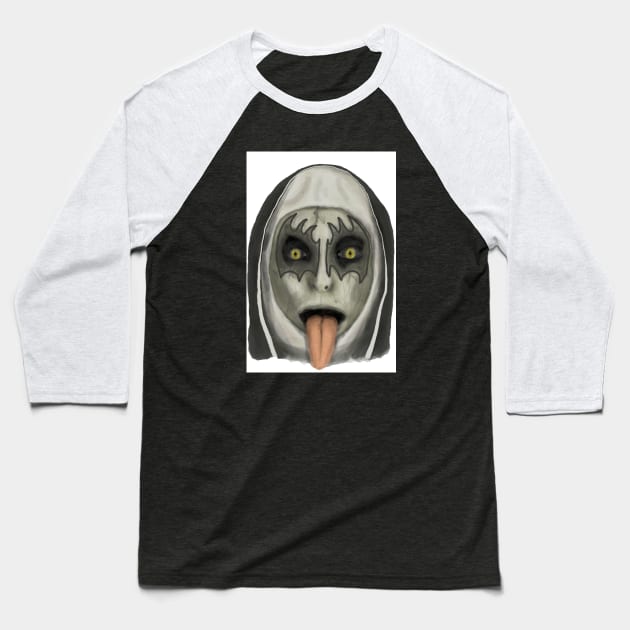 Nun Simmons Baseball T-Shirt by mailshansen